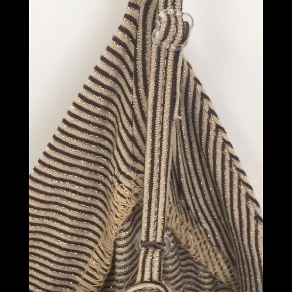 Gorgeous Shine New York gold/brown hi lo tunic! - Picture 7 of 8